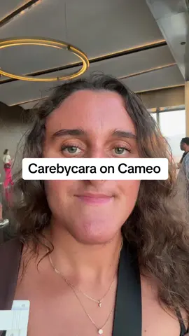 Do you or someone you know would like a personalized message from Carebycara? Request a message on @@Cameo Ask for a special spinarooie! 