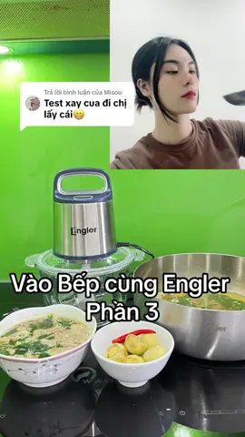 Trả lời @Misou hum nay e test xay cua lun nhé ạ 😊 #xaycua #coixaythit #coixaydanang #engler #chinhhang #xuhuong #traloibinhluan #vaobepcungengler #phan3 #giadungthongminh #vaobepcungtiktok #dogiadung 