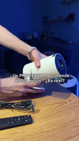 ¿Es TEMU una ESTAFA? Probamos el Proyector 4K portátil de $483 MXN 😱. Te dejo mi código de 90% de descuento: dpv3929