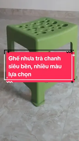 Ghế nhưa trà chanh siêu bền, nhiều màu lựa chọn #ghe #ghenhua #xuhuong 