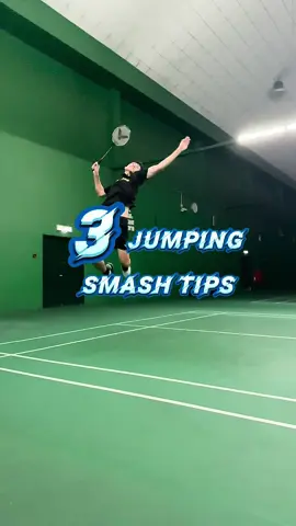 What’s the different of smash and jumping smash?  Comment below ☺️ . . #jumpingsmash #badminton #tips #badmintontraining #badmintonaddict #badmintonskills 