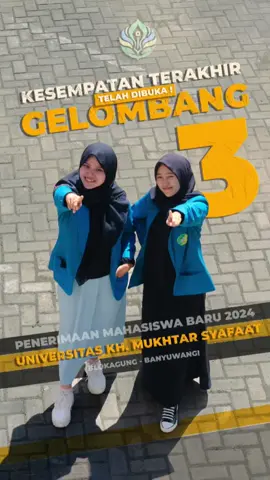 Kesempatan Terakhir PMB UIMSYA 2024 #pmb #kontenpmb #pmb2024 #kampus #maba #uimsya #uimsyablokagung 