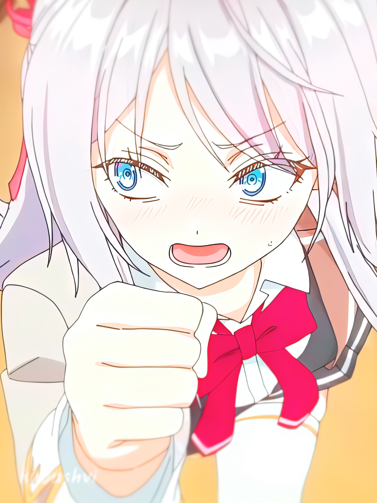 so cutee #hanasq #roshidere #tokidokibosottoroshiagodedere