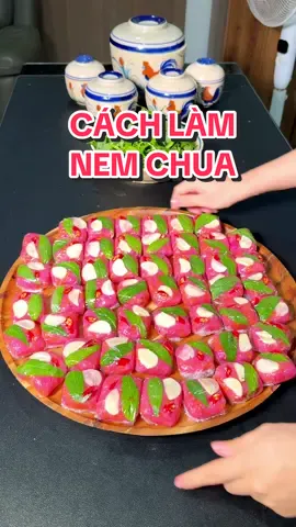 Cách làm nem chua #kenhcuamy #lauracoffee #nhatkimanh 