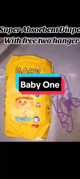 May diaper ka na may free na hanger pa,baka Baby One yan❗❗ #babyonediaper #babyone #diaper 