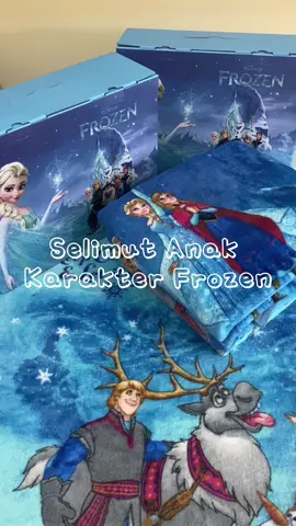 SALE Selimut Anak Karakter Frozen hanya 50rban aja nih🥰 #selimutbulu #selimutanak #selimutkarakter 