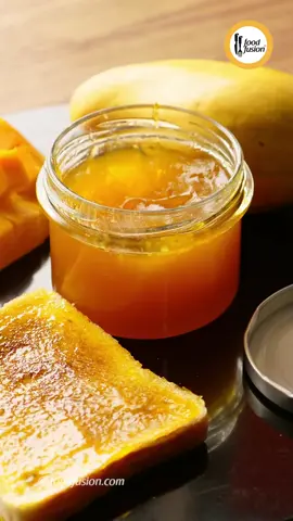 Mango Jam Recipe By Food Fusion Make your own Mango Jam at home with this recipe. Let the kids enjoy . #HappyCookingToYou #FoodFusion #tiktokKeKhanay #mango #season #jam #arraywah #quickrecipe 