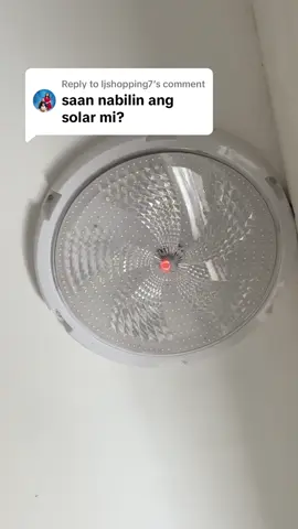 Replying to @ljshopping7 Buy1take1 na solar na super liwanag plus tipid pa sa kuryente kaya di ako nag sisi bumili #solarceilinglight #solarlight #solarlightsoftiktok #solarlights #solarlighting #solarlightindoor #ceillinglight 