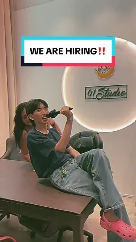 WE ARE HIRING‼️Join us now if you think you can handle the yapping😉 For Singaporeans and PRs only, must be 18+!  #wahbananamini 