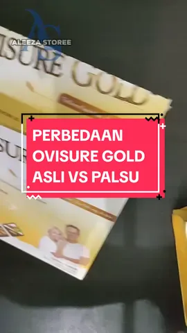 WASPADA PRODUK PALSU!! Buat Kakak yang mau beli Produk OVISURE GOLD original bisa klik keranjang kuningnya ya..  Pengiriman keseluruh Indonesia 