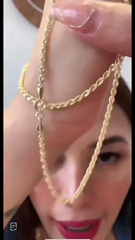 18K Bold Rope Chain Makapal Unisex#18karatsaudigoldpawnable💯 #18karatdubaigold #18karatgold #realgold #highappraisal #nasasangla #fyp #dubaigold #dubaiitem #fyp 