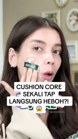 Cushion core yang lagi geger... intinya gausah dikit-dikit salty dikit2 salty.. mending sering2 liburan yekan 🤣🤣 #cushionviral #cushioncore #sabrinachairunnisa #makeup #cushion #makeuptutorial #makeuptransformation #makeupchallenge #longervideos #longervideosontiktok 
