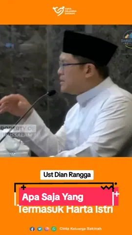 Apa Saja Yang Termasuk Harta Istri Ustad Dian Rangga M.ESY #hartaistri #hartasuami #hartagonogini #hartakeluarga  #hartadlamrumahtangga #cerai #kajiankeluarga #rumahtangga #dengarceritaistri #istriingindidengar #curhat 