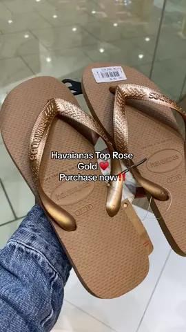 Havaianas Top Rose Gold ♥️ Purchase now 🛍️