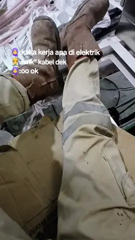 lahh ko ilang #kulitambang #imip_helmkuning #imipmorowali #elektrik 
