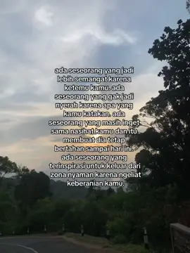 jadi, jangan pernah meremehkan dampak dari hidup kamu ya. karena hal yang kamu anggap kecil bisa jadi sangat berarti untuk seseorang. #fypシ #🤍🕊 