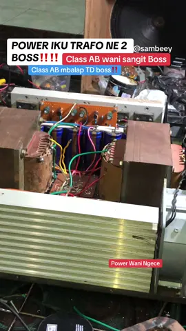 Power Joss iku sing Trafo ne 2 Boss #ombro #poweramplifier #oclhifi #capasitor #ceksound  #sound #soundviral #soundsystem #soundsystemmalang #storywasoundsystem #karnaval #fyp  #speaker #viral #reels 