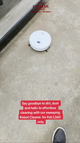 Say goodbye to dirt, dust and hello to effortless cleaning with our sweeping Robot Cleaner. for Ksh.1,560 only. #robotvacuum #robotcleaner #cleaninghacks #smartcleaning #fyp 