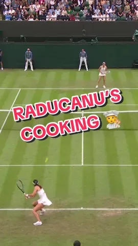 Unreal form 🔥 #tennis #tennisplayer #EmmaRaducanu #Wimbledon 