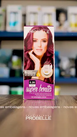 Chegaram as novas embalagens da Coloração Super Bonita da Probelle! 🤩✨ Sim, meus amores, vocês leram certo: a sua coloração favorita agora está ainda mais linda por fora e poderosa por dentro! ‍ A qualidade da Coloração Super Bonita que você já conhece e ama continua a mesma! A fórmula enriquecida com 6 óleos essenciais continua proporcionando cobertura completa dos fios, hidratação profunda e brilho intenso viu! Conquiste a cor dos seus sonhos e a saúde dos seus cabelos com a Coloração Super Bonita! Então corre para garantir a sua nova nuance! 🥰🤩 #Probelle #CabelosMaravilhosos #CoresVibrantes #CoresIntensas #CoresDuradouras #BrilhoIntenso #FácilDeUsar #CabelosSaudáveis #CabelosRadiantes #TransformaçãoCapilar #TodoMundoUsaProbelle #VIvaASuaAutoestima #Beleza #Beauty #BeautyHair #CabelosColoridos #Segredo #SuperBonita #ColoraçãoSuperBonita #Cabelos #DicasDeCabelos #dicasdebeleza 