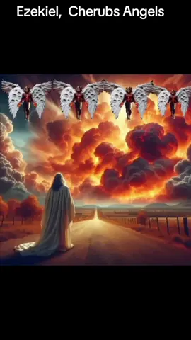 Cherubs angels: Ezekiel, the four living beings #Ezekiel #cherub #cherubim #Ezekielandthefourlivingbeings #fourlivingbeings #livingbeings #Ezekiel1verse4 #angels #God #bible #Godiscoming #Dios #biblia #hollybible 