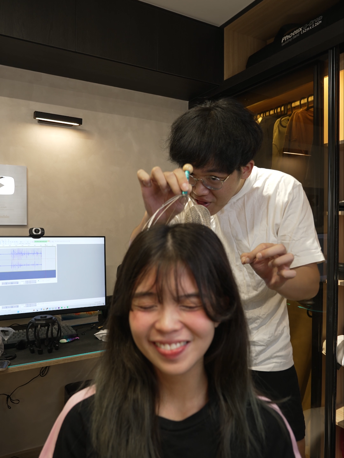giving my editor ting tangs #asmr #dongasmr