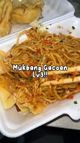 mam gacoan lagi😗 kali ini lv 3, pake udang rambutan sama lumpia udang🥰 #fyp #fypシ゚viral #mukbang #gacoan #mukbanggacoan 
