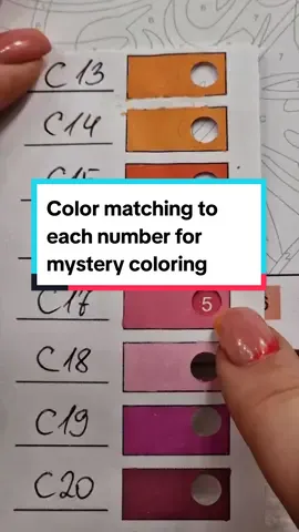 How to choose a correct color for your mystery coloring page 🖌 100% NICETY markers #nicety #acrylicmarker #coloriagesmysteres #tiktok #fyp #coloriagemysteredisney #colormatch #asmr 