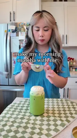 GOODMORNING ☀️ This is how making a matcha latte at home usually goes for me😅 Also finally saw this cold foam at target and omg its so good 😭 #morningroutine #matcha #foryou #matcharecipe #matchalatte #oatmilkmatcha #matchatok  