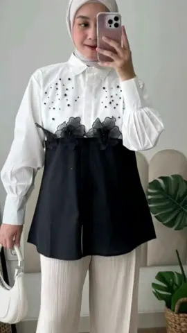 Parveen shirt kemeja korea #fyp #belilokal #belilokal 