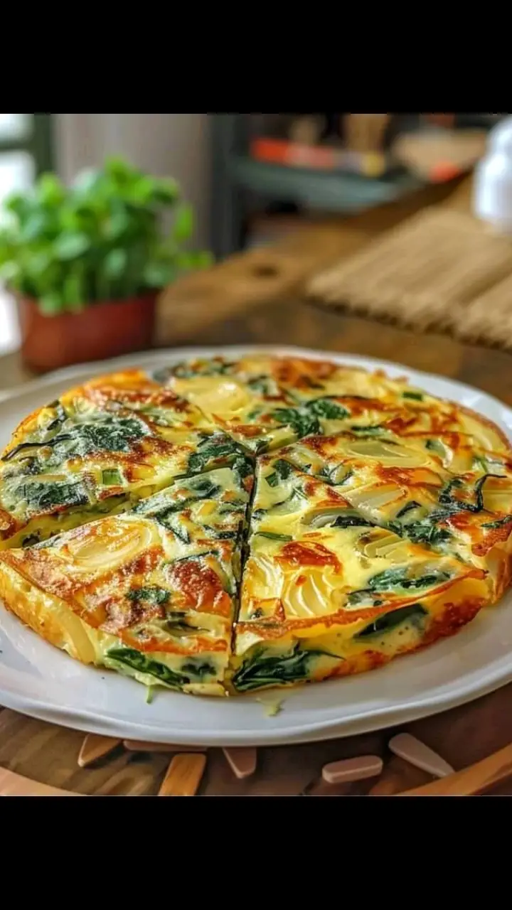 Tortilla de Espinaca y Zanahoria 🥚🥕 Ingredientes: 6 huevos grandes 200g de espinacas frescas 2 zanahorias medianas 1 cebolla pequeña 2 dientes de ajo 3 cucharadas de aceite de oliva Sal y pimienta al gusto 1/4 cucharadita de nuez moscada (opcional) Instrucciones: Lava y pica finamente las espinacas. Pela y ralla las zanahorias. Pica la cebolla y el ajo finamente. En una sartén grande, calienta 2 cucharadas de aceite a fuego medio. Sofríe la cebolla y el ajo hasta que estén transparentes (3-4 minutos). Añade las zanahorias ralladas y cocina por 5 minutos más. Incorpora las espinacas y cocina hasta que se marchiten (2-3 minutos). En un bol grande, bate los huevos. Agrega sal, pimienta y nuez moscada si usas. Añade las verduras cocidas a los huevos batidos y mezcla bien. Limpia la sartén y calienta la cucharada restante de aceite a fuego medio. Vierte la mezcla de huevo y verduras en la sartén. Cocina a fuego medio-bajo por 6-8 minutos, hasta que los bordes estén firmes. Coloca un plato grande sobre la sartén y voltea la tortilla. Desliza la tortilla de vuelta a la sartén para cocinar el otro lado por 3-4 minutos más. Sirve caliente o a temperatura ambiente. #TortillaDeVerduras #RecetaSaludable #CocinaEspañola #CenafRápida #ComidaVegetariana #cocinandoconluz #cocinandoencasa 