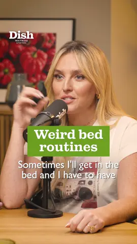 @perrie has to do this before bed! @nickgrimshaw @waitrose @perriehq #angelahartnett #dishpodcast #dish #nickgrimshaw #bedroutine