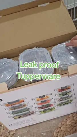Oferta!! 12 glass containers. #shopdeal #fypagee #tiktokshop #mealprepglasstupperware #leakproof #deal #fypage #shoptiktok 