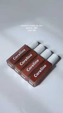 on sale!! gaganda ng shades🐙 #careline #carelinepowdermatteliptint #swatches #sale #fyp #fypシ 