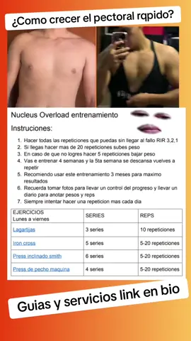 #¿cómo hacer crecer mis pectorales rápido? #supernucleusoverload #nucleusoverload #bodybuilding #pesas #Fitness #fyp 