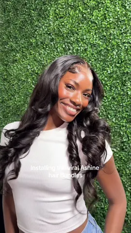 ACTUALLY IN LOVE W MY HAIR and its sooo soft 😍😍😍. @Ashinehair-Ashley #creatorsearchinsights #ashinebundles #sunkissedsummer 