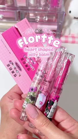 Flortte heart melting balms are my favourite💗 their packaging is so cute and they are so glossy and not sticky at all. I love this brand so much. @Flortte Official  #flortte #chinesemakeup #cbeauty #kbeauty #koreanmakeup #meltingbalm #pinklips #lipproducts #tanghulu #lipbalm #lipstick #liptint #wonyoungism #makeupcollection #coquette #lisa 
