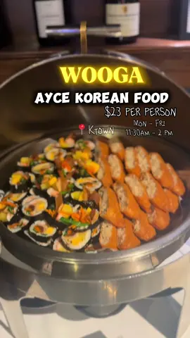Wooga 📍 371 7th Ave #Wooga #WoogaNYC #AYCELunch #LunchBuffett #KoreanFood #AYCENYC #NYCAYCE #NYCKoreanFood #KoreanFoodNYC #KoreanRestaurant #NYCCreator
