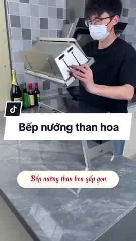 Bếp nướng than hoa gấp gọn làm bằng thép ko rỉ, tặng than hoa không khói mang theo tiện lợi, dùng cho picnic, dã ngoại, nướng ngoài trời(-/)(-/)!!  #bepnuongthan #bepnuongthanhoa #bepnuong #giadungtienich #giadungtienloi #bepnuonggapgon #bepnuongthit #bepnuongdanang 