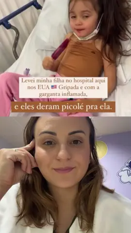 Se picolé e sorvete não causam resfriado porquê o contrário seria verdadeiro ?  Por que  pioraria a gripe ou garganta inflamada?  Cada caso deve ser individualizado sem dúvida , por isso as crianças devem ser avaliadas sempre .  Mas alguns mitos devem ser desvendados .  Manda pra alguém que não deixa a criança nem sair no sereno .