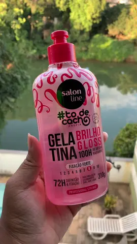 Gelatina Brilho Gloss Intenso #todecacho Professional Styling 310g @Salon Line  #salonline #migssalonline #heymigs 