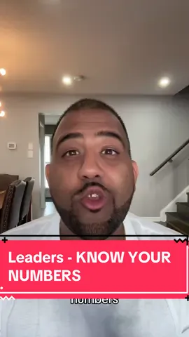 Leaders - KNOW YOUR NUMBERS #salesleadership #leadershipdevelopment #careertok #leadershipskills #careercoaching #managers #careeradviceontiktok #managerproblems #careertips #sales #manager 