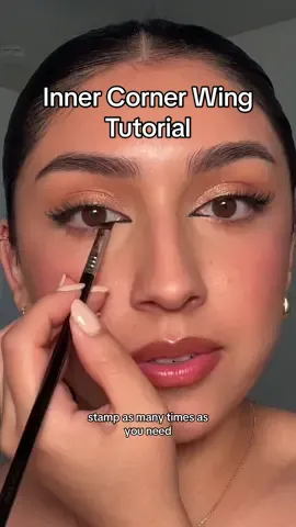 Two methods to get an inner corner eyeliner wing!🌟✨@Milani Cosmetics stay put tank liquid eyeliner @INGLOT USA eyeliner gel in 77 #innercornerwing #innercornereyeliner #makeuptutorial #eyelinertutorial