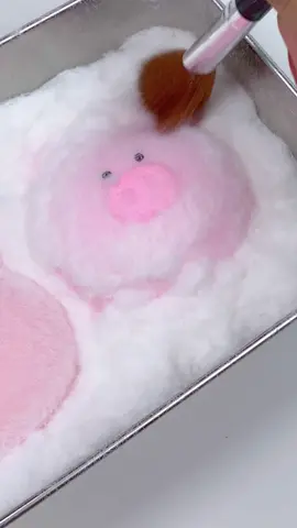 Let’s make a pig squishy together #handmade #squishy #fry #fufusquishy #taba 