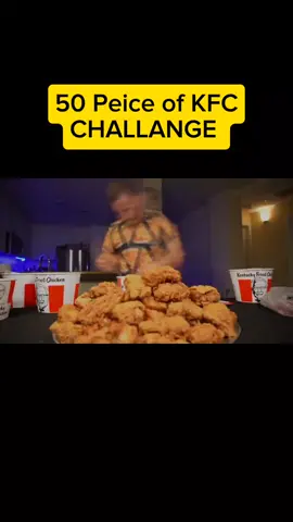 50 Peice of KFC challange #kfc#challenge #chicken 