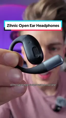 ZINIC ZN-S06 True wireless Open Ear Earbuds. Bluetooth, IPX5 Waterproof, up to 35 hours playtime with the charging case. Touch controls and built in mic for calls. Love these earbuds ! #zihnic #zihnicheadphones #openear #openearheadphones #dealsforyoudays 