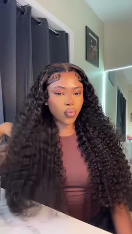 We love a Deep wave wig😍@Tunefulhairwig @Tunefulhair  #curlywiginstall #fypツ #foryou  #curlywig 