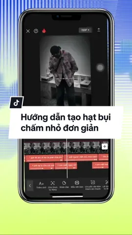 Hướng dẫn tạo hạt bụi chấm nhỏ đơn giản #AGCKA #fyb #kim_anh204 #huongdanedit #hautruongedit 