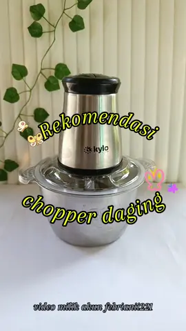 Rekomendasi chopper daging #chopper #chopperdaging #blenderchopper #racuntiktok #spill #racuntiktokshop #keranjangkuning 