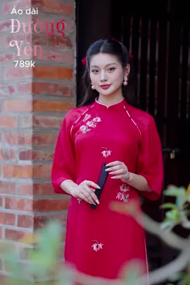 Áo dài Đường Yên-Econice 2024 #aodai #aodaivietnam #aodaitet #aodaicachtan #econice
